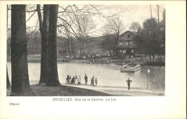 Bruessel Bruxelles Bois de la Cambre le Lac