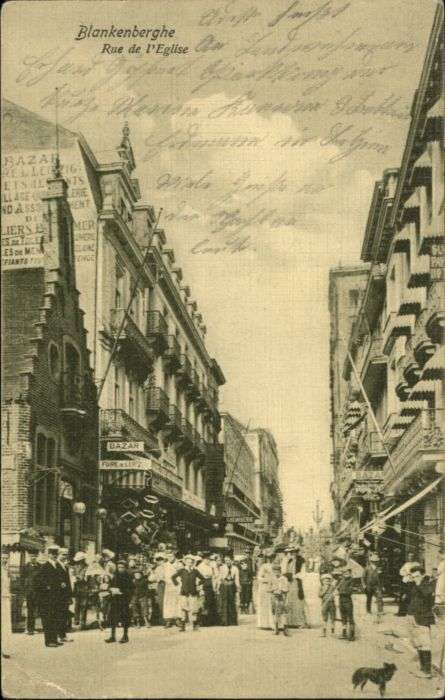 Blankenberghe Rue de l'Eglise
