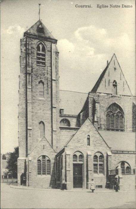 Courtrai KORTRIJK Flandre Belgie Courtrai Eglise Notre Dame