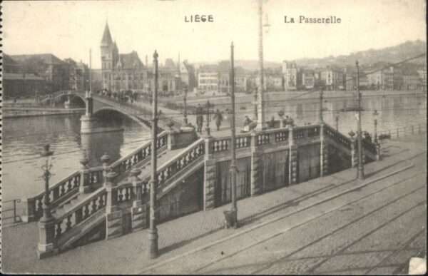 Liege Luettich Liege la Passerelle