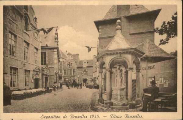 Bruessel Bruxelles Vieux Bruxelles
