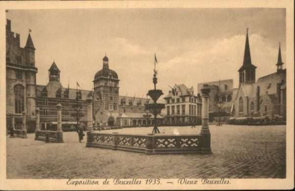 Bruessel Bruxelles Exposition la Place des Bailles