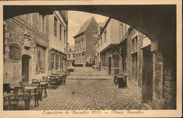 Bruessel Bruxelles Exposition Montagne des Aveugles