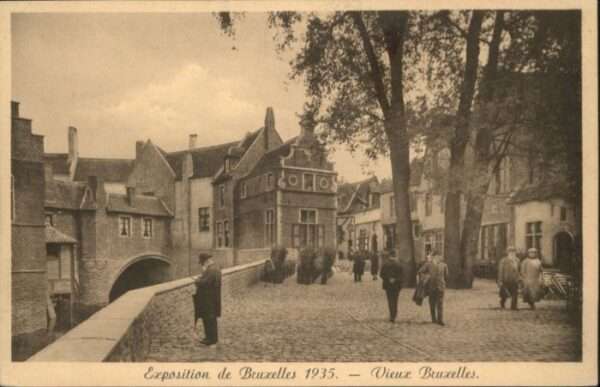 Bruessel Bruxelles Exposition Quai aux Poissons