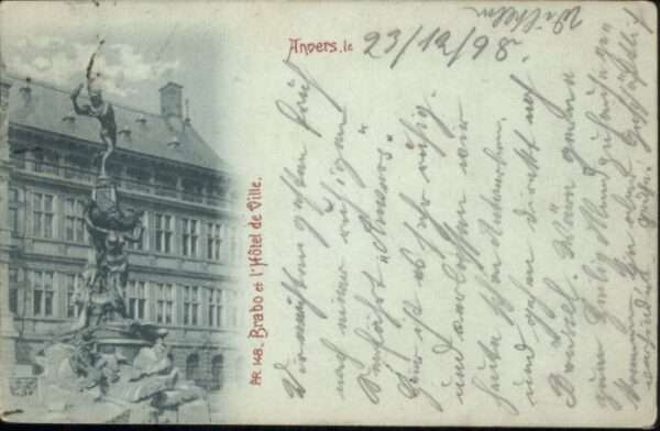 Anvers Antwerpen Anvers Brabo Hotel de Ville
