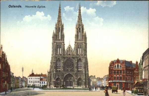 Ostende Oostende Ostende Nouvelle Eglise