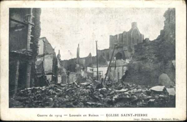Louvain Flandre Louvain Eglise Saint Pierre
