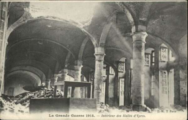 Ypern Ypres Ypres Interieur des Halles