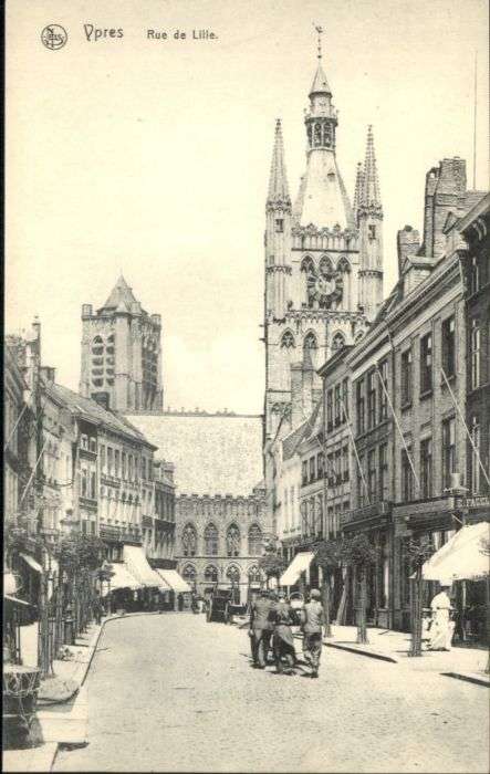 Ypern Ypres Ypres Rue de Lille