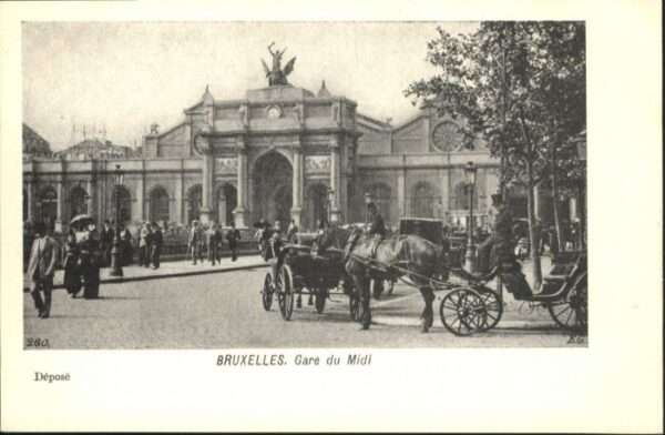 Bruxelles Bruessel Gare du Luxembourg