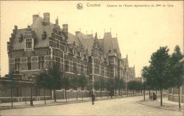 Courtrai KORTRIJK Flandre Belgie Courtrai Caserne de l'Ecole regimentair
