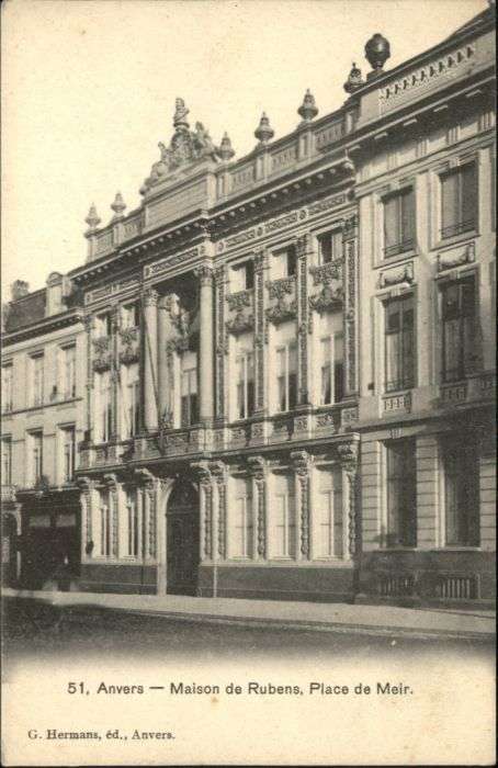 Anvers Antwerpen Anvers Maison de Rubens Place de Meir
