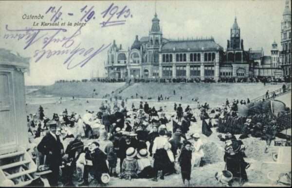Ostende Oostende Ostende Le Kursaal la Plage