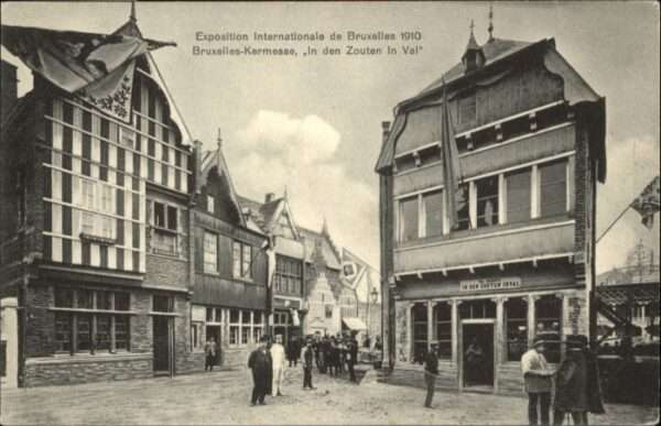 Bruessel Bruxelles Exposition Internationale In den Zouten