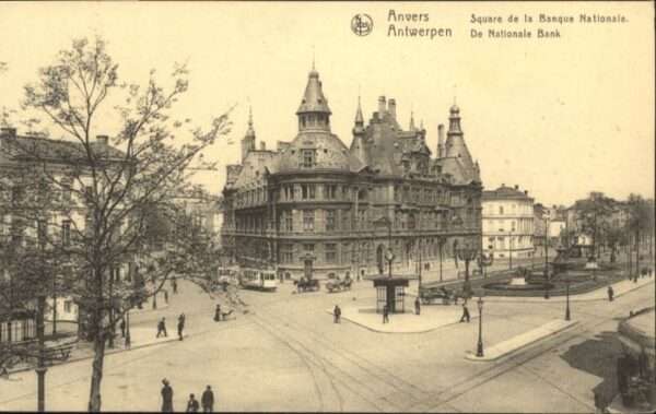 Anvers Antwerpen Anvers Square de la Banque Nationale