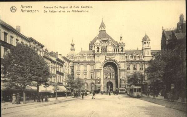Anvers Antwerpen Anvers Avenue De Keyser Gare Centrale