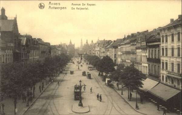 Anvers Antwerpen Anvers Avenue De Keyser