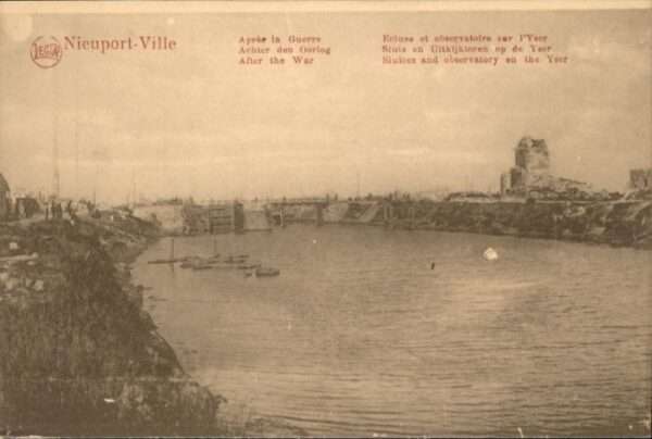 Nieuport-Bains Nieuport Ecluse Observatoire sur l'Yser