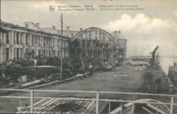 Ostende Oostende Ostende Debarcadere Gare Maritime