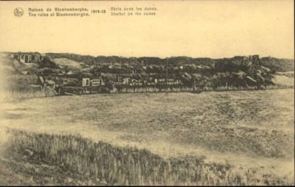 Blankenberghe Abris dans les dunes