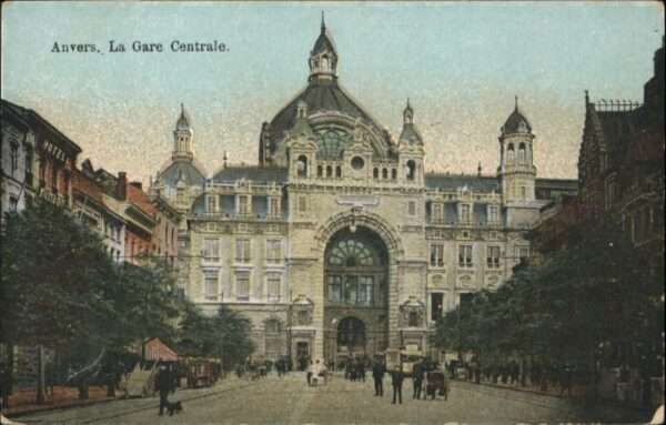 Anvers Antwerpen Anvers la Gare Centrale