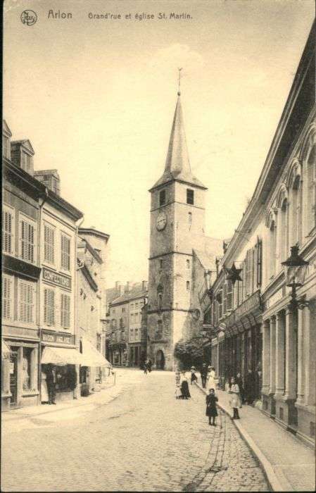 Arlon Wallonie Arlon Grand Rue Eglise Saint Martin