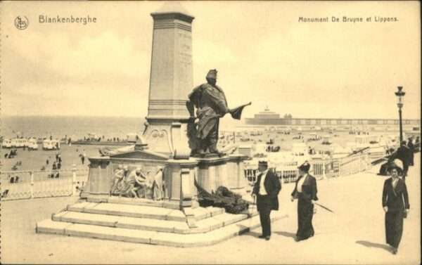 Blankenberghe Monument de Bruyne et Lippens