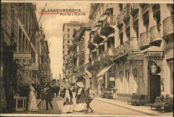 Blankenberghe Rue de l'Eglise