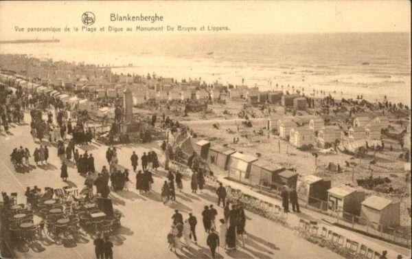 Blankenberghe La Plage la Digue