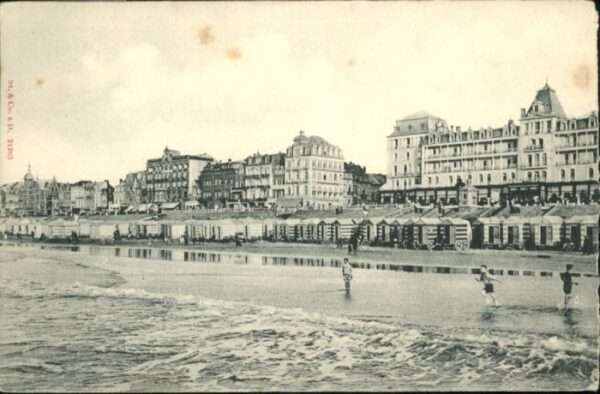 Blankenberghe [Stempelabschlag] la plage