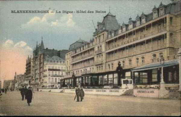 Blankenberghe la Digue Hotel des Bains