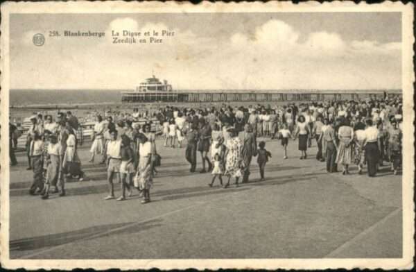 Blankenberghe la Digue le Pier