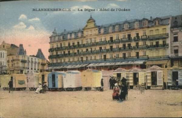 Blankenberghe la Digue Hotel de l'Ocean