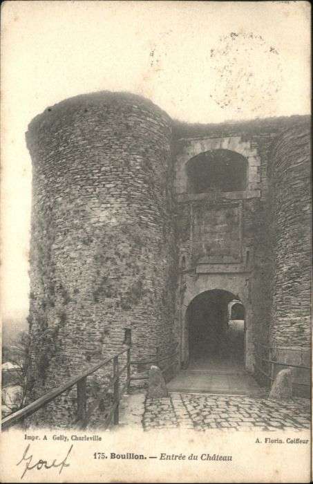 Bouillon Wallonne Bouillon Entree du Chateau