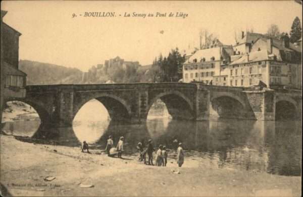 Bouillon Wallonne Bouillon la Semoy au Pont de Liege