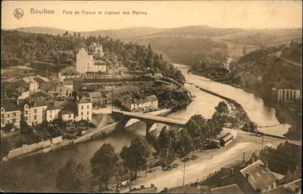 Bouillon Wallonne Bouillon Pont de France Chateau des Moi