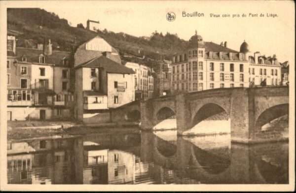 Bouillon Wallonne Bouillon Pont de Liege