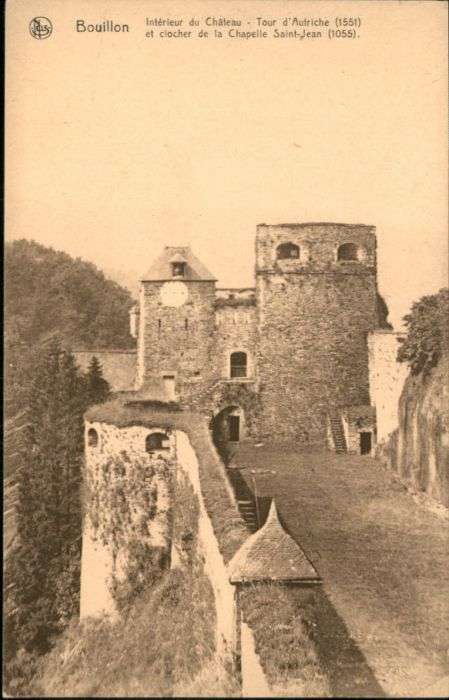 Bouillon Wallonne Bouillon Interieur du Chateau Tour d_Au