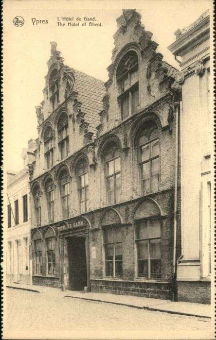 Ypern Ypres Ypres Hotel de Gand