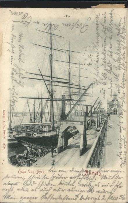 Anvers Antwerpen Anvers Quai Van Dyck