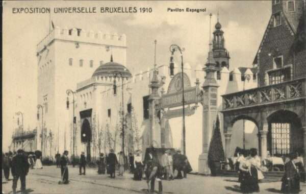 Bruxelles Bruessel Exposition Universelle Pavillon Espagno
