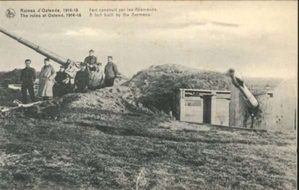 Ostende Oostende Ostende Fort construit par les Allemand