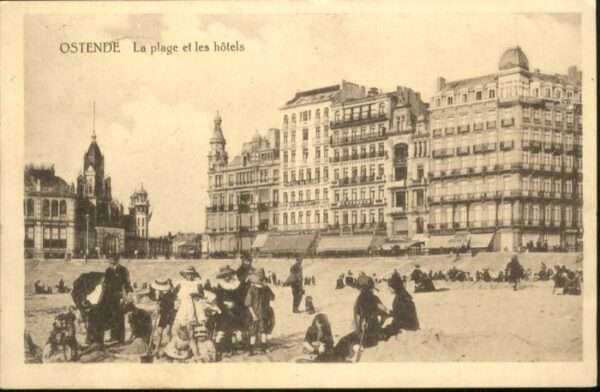 Ostende Oostende Ostende la Plage les Hotels
