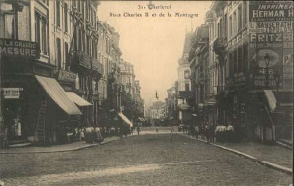Charleroi Wallonie Charleroi Rues Charles