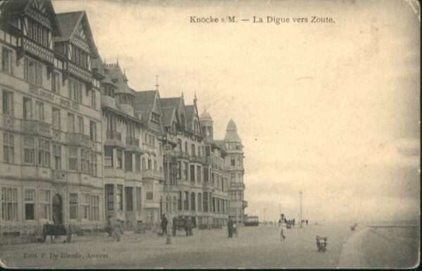 Knocke-sur-Mer la Digue vers Zoute