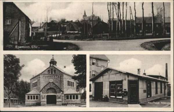 Elsenborn Kirche Kaufhaus Niessen