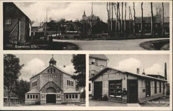 Elsenborn Kirche Kaufhaus Niessen
