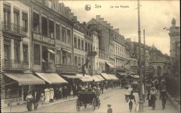 Spa Liege Spa la rue Royale