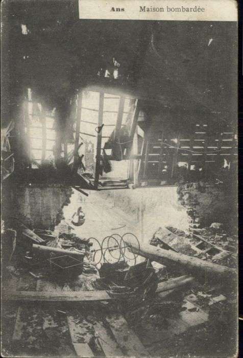 Ans Maison bombardee