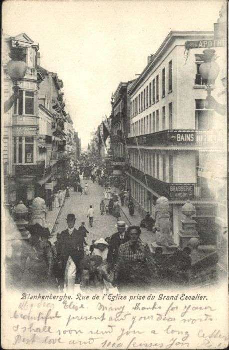 Blankenberghe Rue de l'Eglise